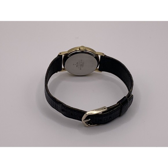 Seiko 1100-1560 Vintage Manual Winding Ladies Watch Leather Strap - Picture 9 of 10